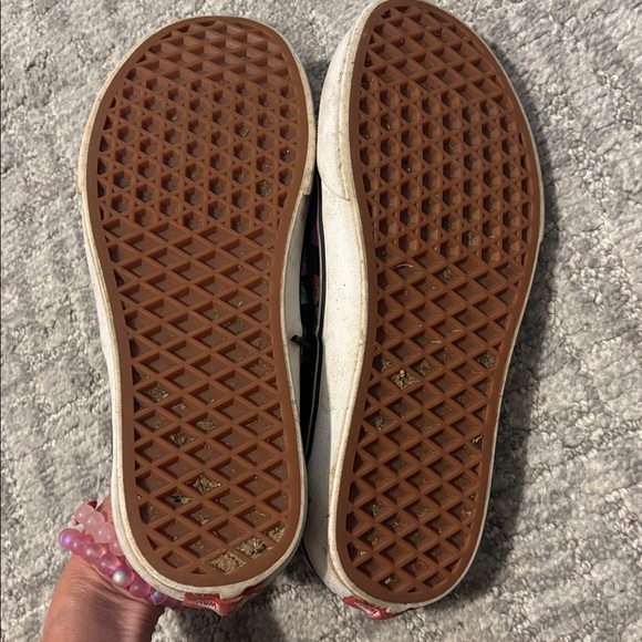 Vans Authentic Iridescent Checkerboard Lace Up canvas Skate Shoe Sneakers 7.5 W - Picture 8 of 8